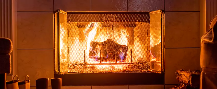 Mendota Hearth Landscape Fireplace Installation in Onalaska, Wisconsin