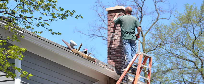 Vinyl and PVC Chimney Flashing Installation in Onalaska, WI