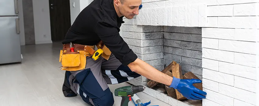 Fireplace Damaged Damper Frame Repair Services in Onalaska, Wisconsin