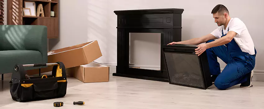 Old Rusted Metal Fireplace Repair And Replacement in Onalaska, WI